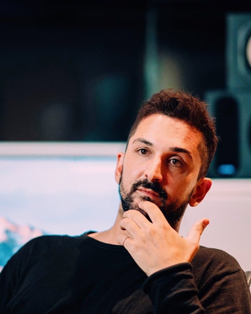 PJ Bianco in the studio